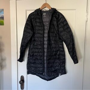REI Co-op Women's Black Hooded Jacket
